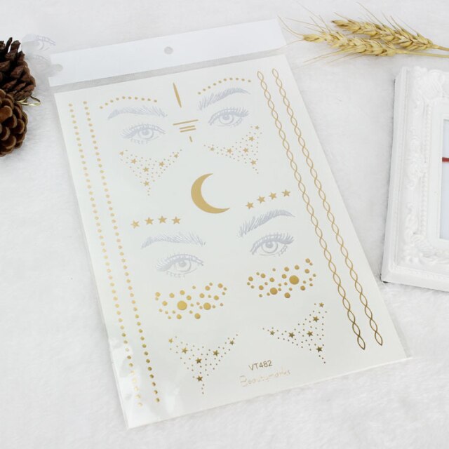 Face Sticker Temporary Tattoo