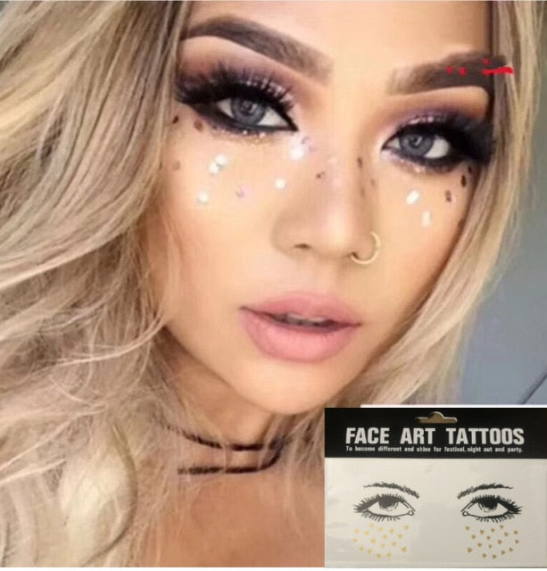 Face Sticker Temporary Tattoo