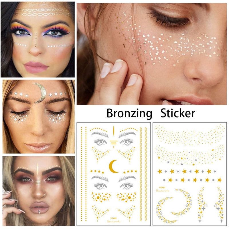 Face Sticker Temporary Tattoo
